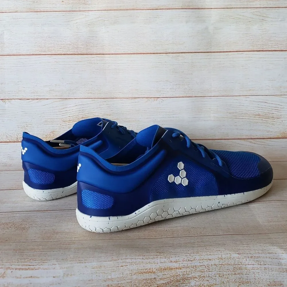 Vivobarefoot Primus Lite II R Vivid Blue Textile Walking Running Outdoor Sneaker